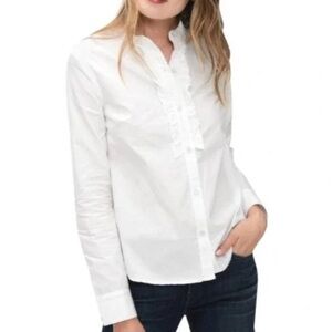 NEW! Slendid Ruffle Front Shirt